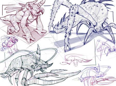 Монстры карандашом