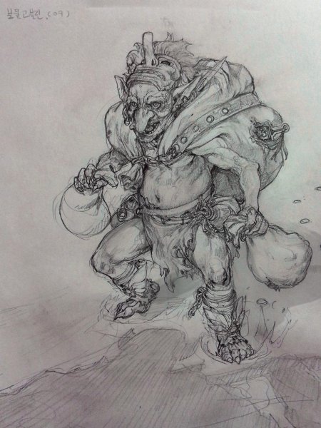 Эскиз персонажа