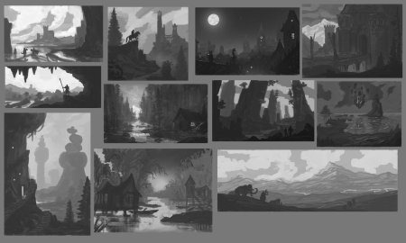 Концепт арт локации