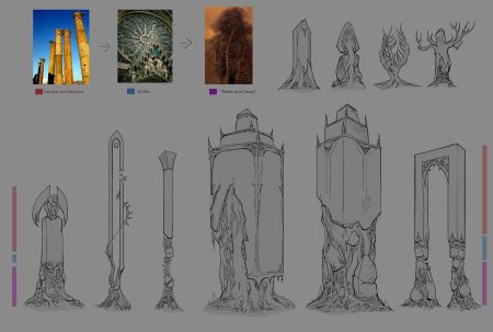 Дарксайдерс концепт арт архитектура