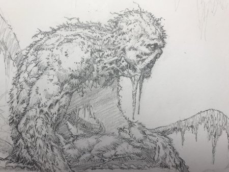 Фантастические рисунки карандашом