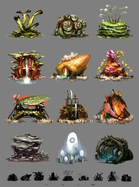 Инопланетное растение