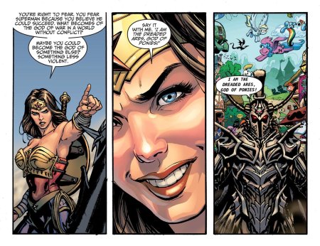 Чудо женщина арес