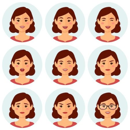 Эмоции женщины