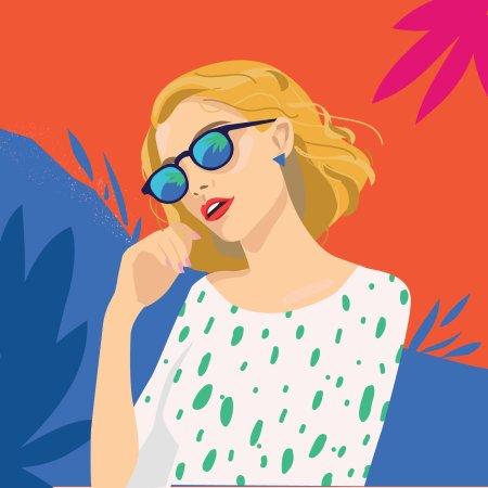 Модная иллюстрация