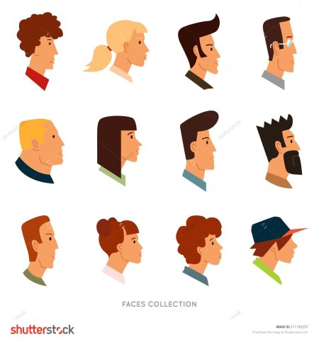 Векторные персонажи