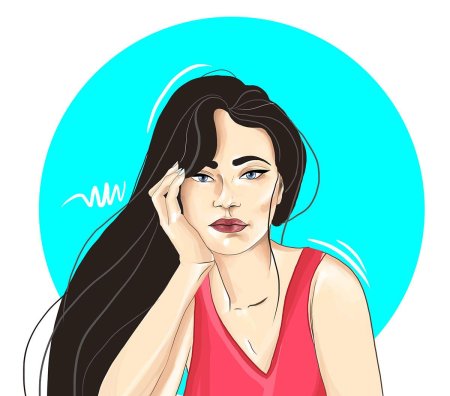 Женщина иллюстрация