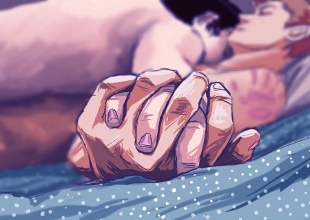 Яой в постели