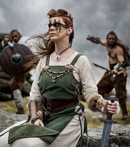 Скандинавская одежда викингов