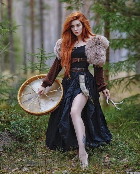 Фотосессия в стиле викингов