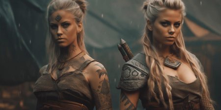 Викинг девушка