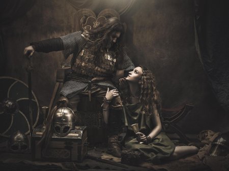 Викинг девушка