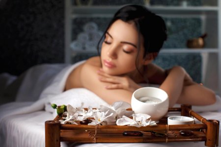 Женщина в спа