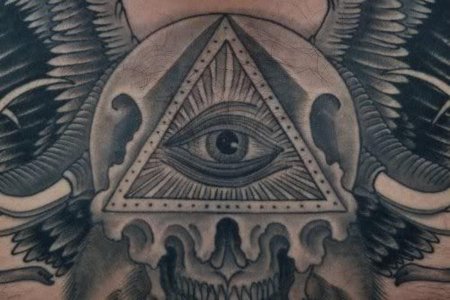 Всевидящее око тату