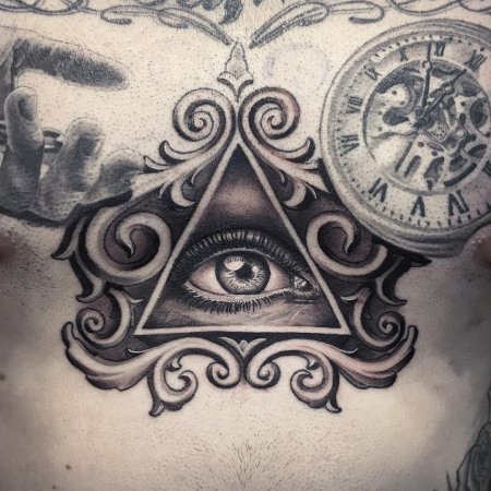 Глаз гора всевидящее око тату