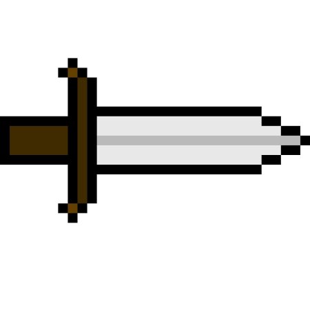 Меч пиксельный