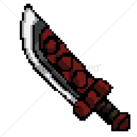 Пиксель нож