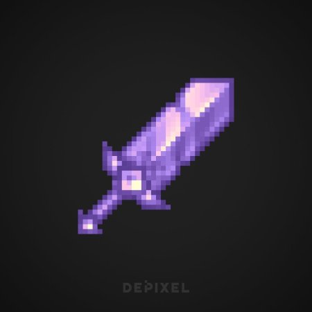 Зачарованный алмазный меч майнкрафт