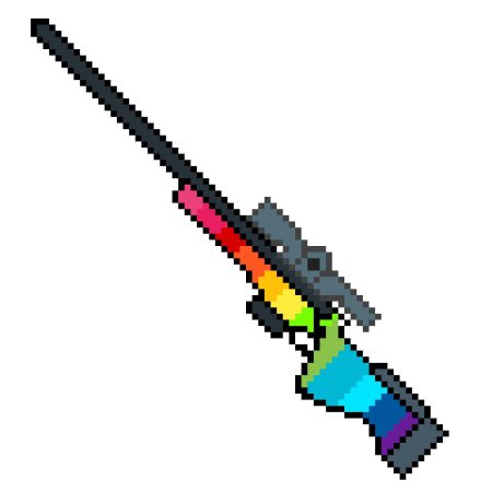 Пиксельное оружие