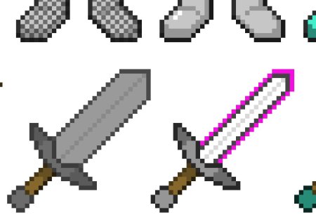 Оружие из майнкрафта