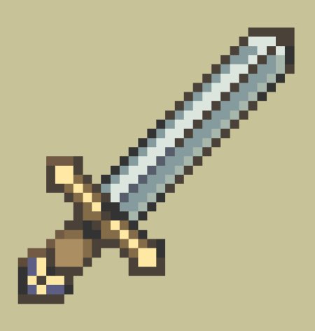 Пиксельный меч иконка