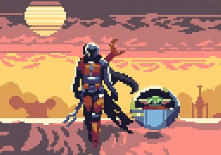 Пиксельные арты