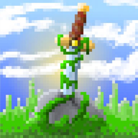 Пиксель арт террария