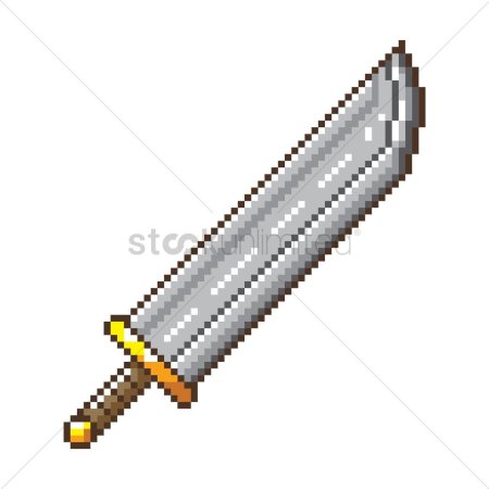 Pixel sword