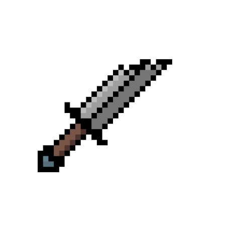 Нож пиксельный