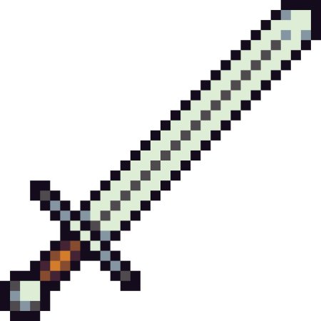 Алмазный меч из майнкрафт