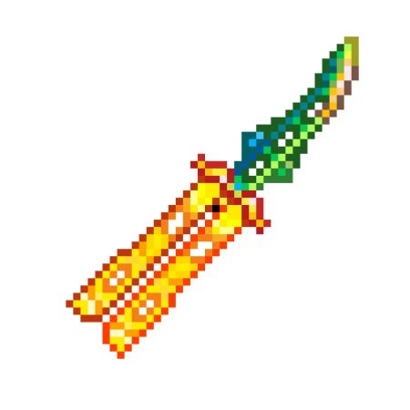 Пиксельная нож бабочка