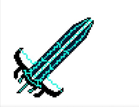 Меч пиксель