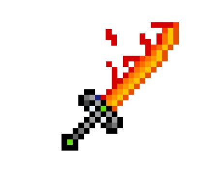 Пылкий великий меч террария