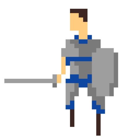 Пиксельный персонаж