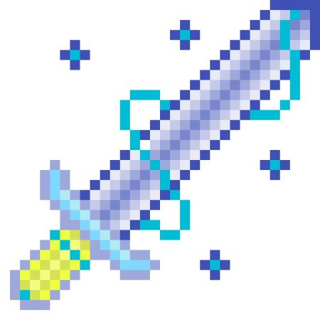 Меч пиксельный