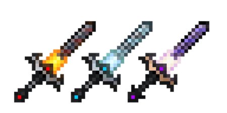 Мечи майнкрафт ресурс пак