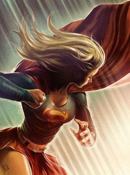 Супергерои девушка