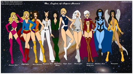 Супергерои женщины марвел