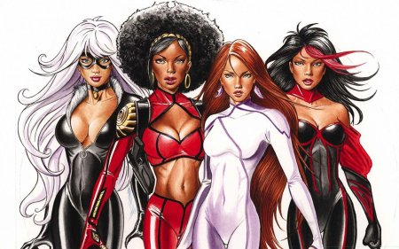 Герои марвел женщины