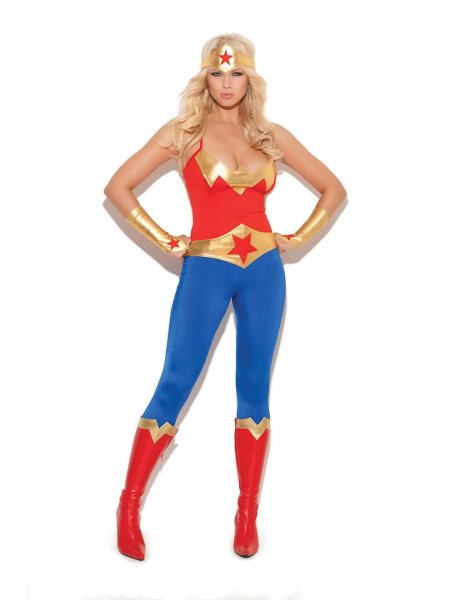 Женщина супергерой костюм