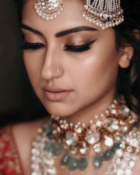 Свадебная макияж