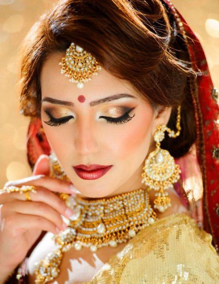 Bridal makeup