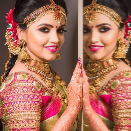 Indian wedding bridal makeup