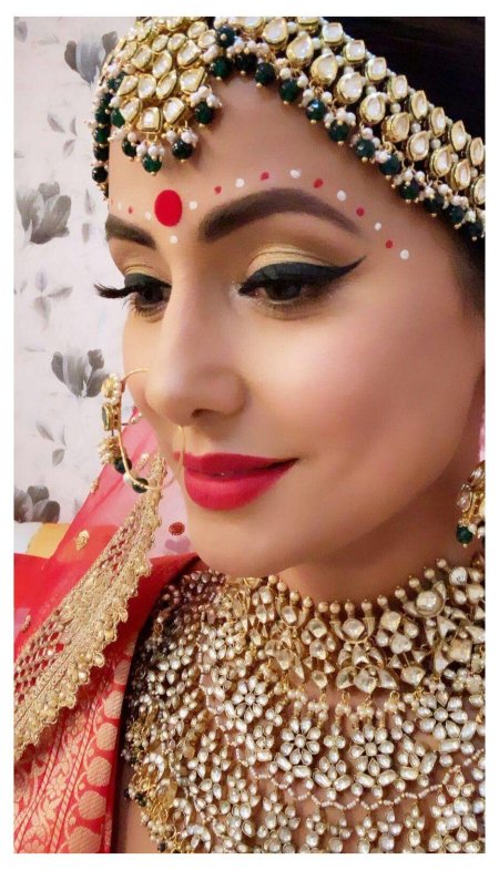 Индийский макияж