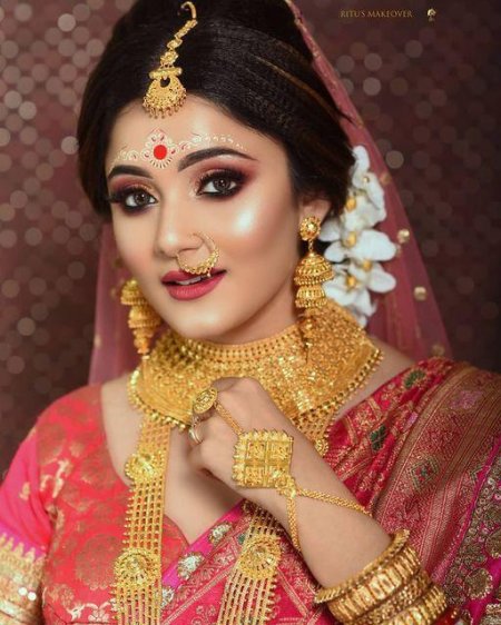 Indian bridal makeup