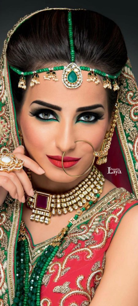 Индийский макияж