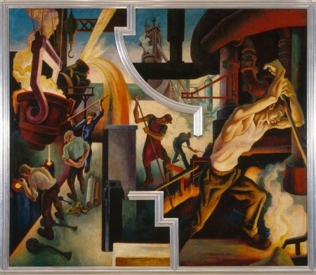 Томас харт бентон монументальная живопись