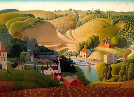 Грант вуд художник