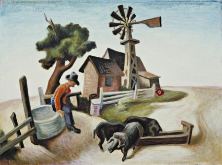 Томас бентон художник