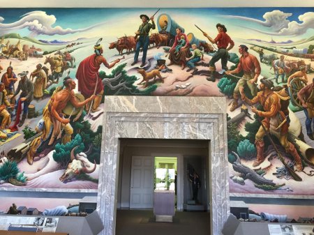 Томас харт бентон монументальная живопись